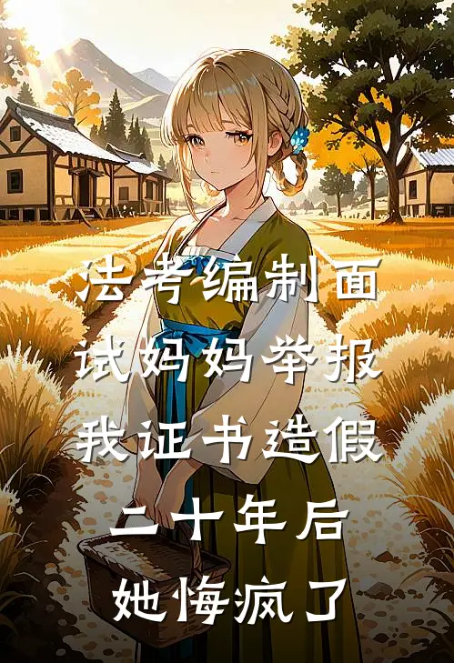 法考编制面试妈妈举报我证书造假，二十年后她悔疯了