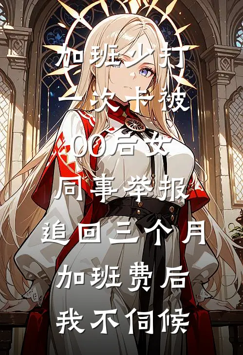 加班少打一次卡被00后女同事举报，追回三个月加班费后我不伺候