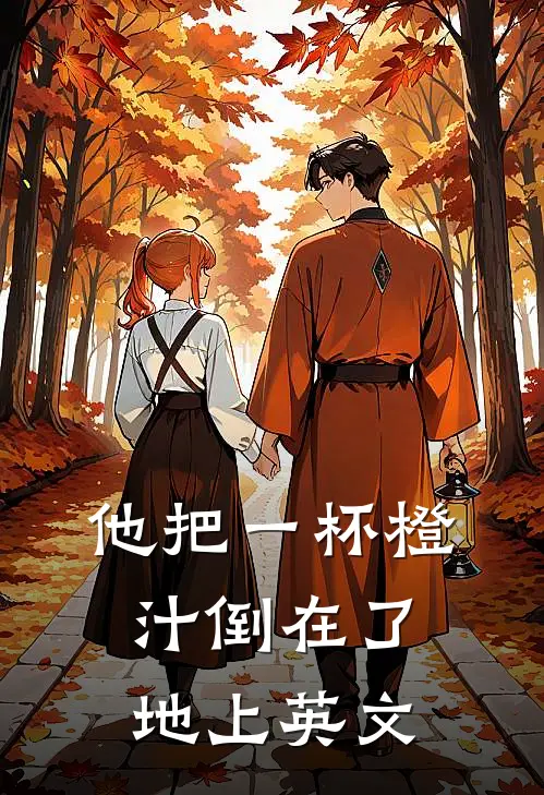 他把一杯橙汁倒在了地上英文