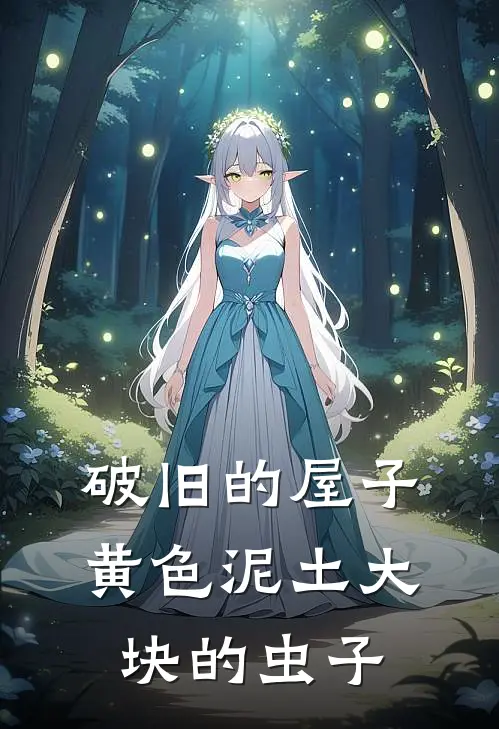 破旧的屋子黄色泥土大块的虫子