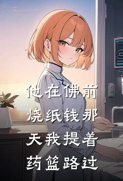 他在佛前烧纸钱那天我提着药篮路过