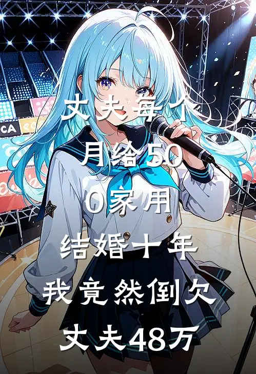 丈夫每个月给500家用，结婚十年，我竟然倒欠丈夫48万
