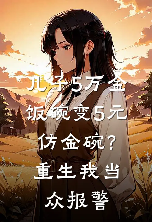 儿子5万金饭碗变5元仿金碗？重生我当众报警
