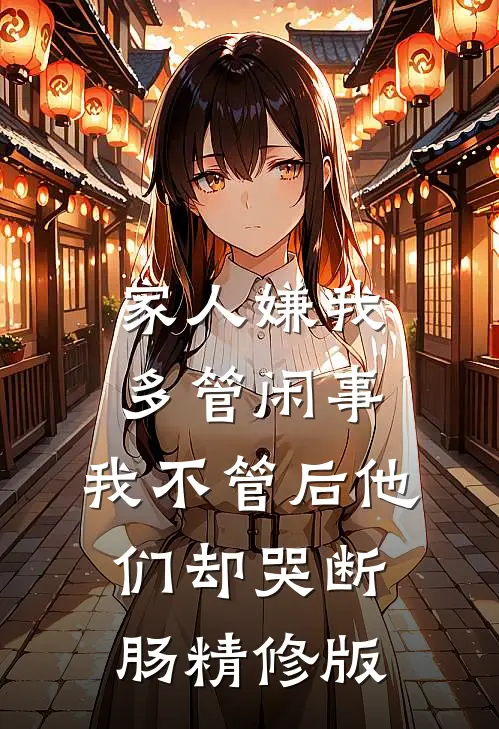家人嫌我多管闲事，我不管后他们却哭断肠精修版