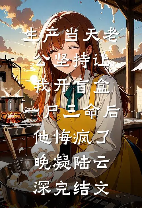 生产当天老公坚持让我开盲盒，一尸三命后他悔疯了晚凝陆云深完结文