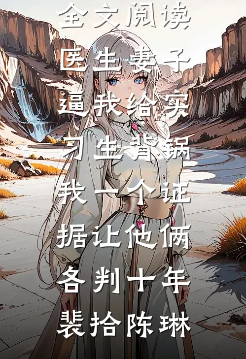 医生妻子逼我给实习生背锅，我一个证据让他俩各判十年(裴拾陈琳)完结好看小说_最新小说全文阅读医生妻子逼我给实习生背锅，我一个证据让他俩各判十年裴拾陈琳