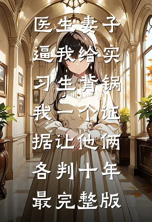 医生妻子逼我给实习生背锅，我一个证据让他俩各判十年最完整版