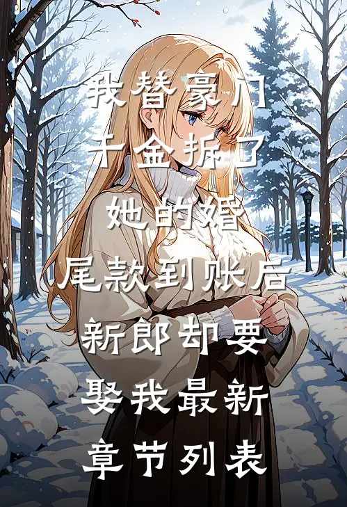 我替豪门千金拆了她的婚，尾款到账后新郎却要娶我最新章节列表