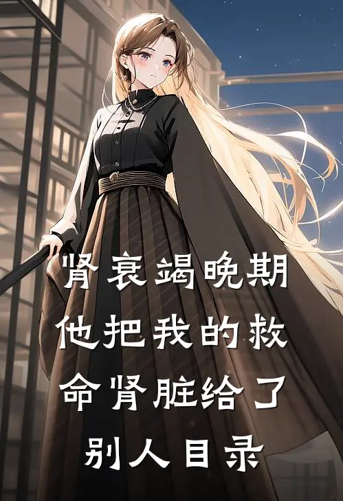 肾衰竭晚期，他把我的救命肾脏给了别人目录