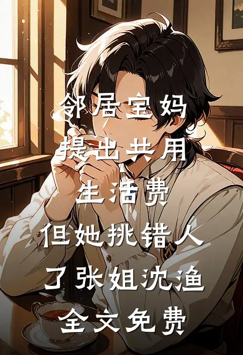 邻居宝妈提出共用生活费，但她挑错人了张姐沈渔全文免费