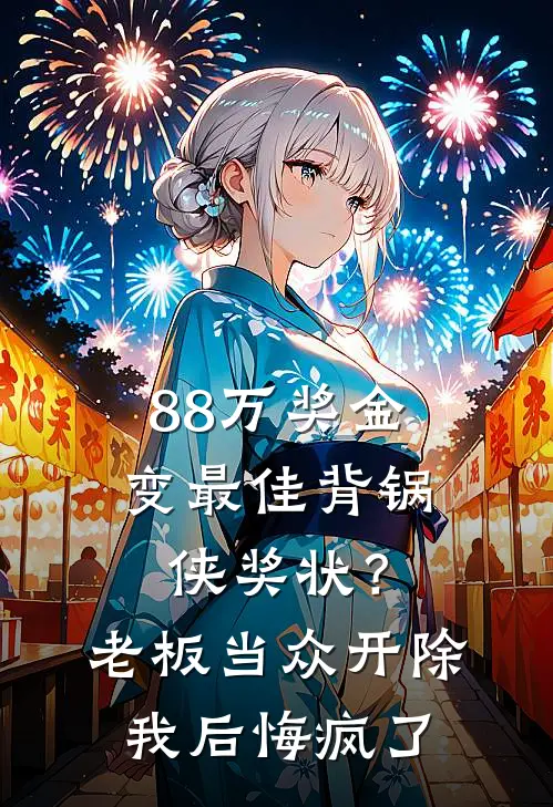 88万奖金变”最佳背锅侠“奖状？老板当众开除我后悔疯了
