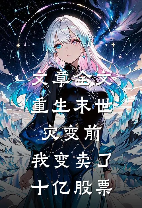 文章全文重生末世灾变前，我变卖了十亿股票