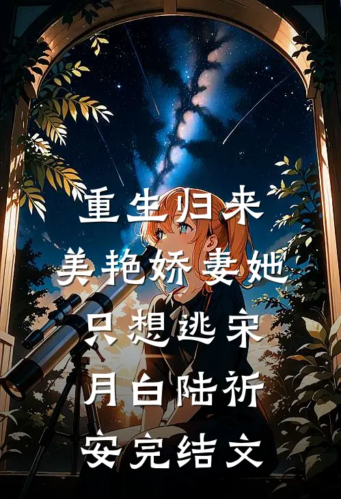 重生归来：美艳娇妻她只想逃宋月白陆祈安完结文
