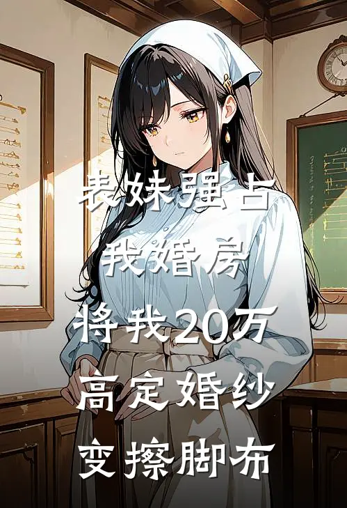 表妹强占我婚房，将我20万高定婚纱变擦脚布