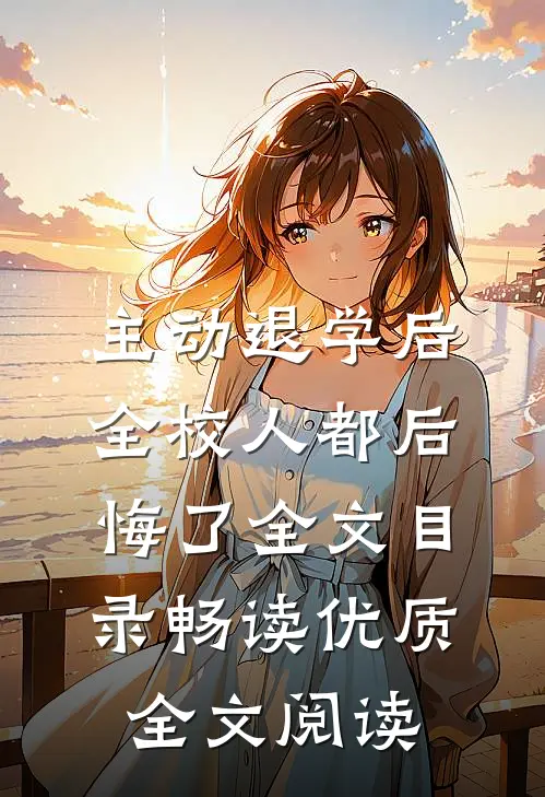 主动退学后，全校人都后悔了全文目录畅读优质全文阅读