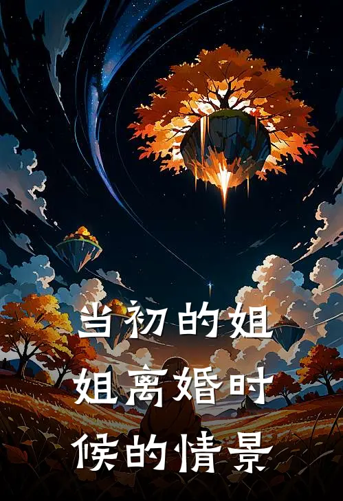 当初的姐姐离婚时候的情景